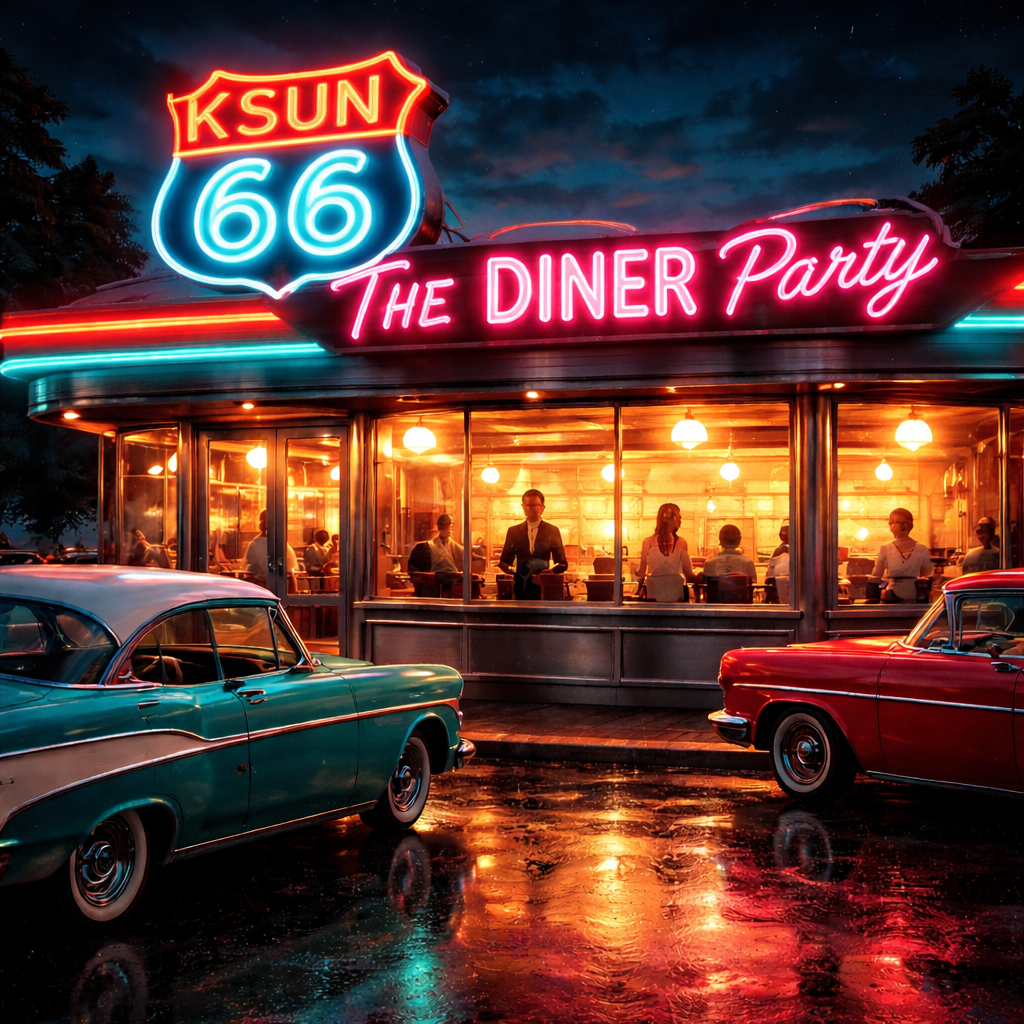 THE DINER PARTY - K-SUN66 radio show - 50s and 60s - Every Sunday at 12 PM CET